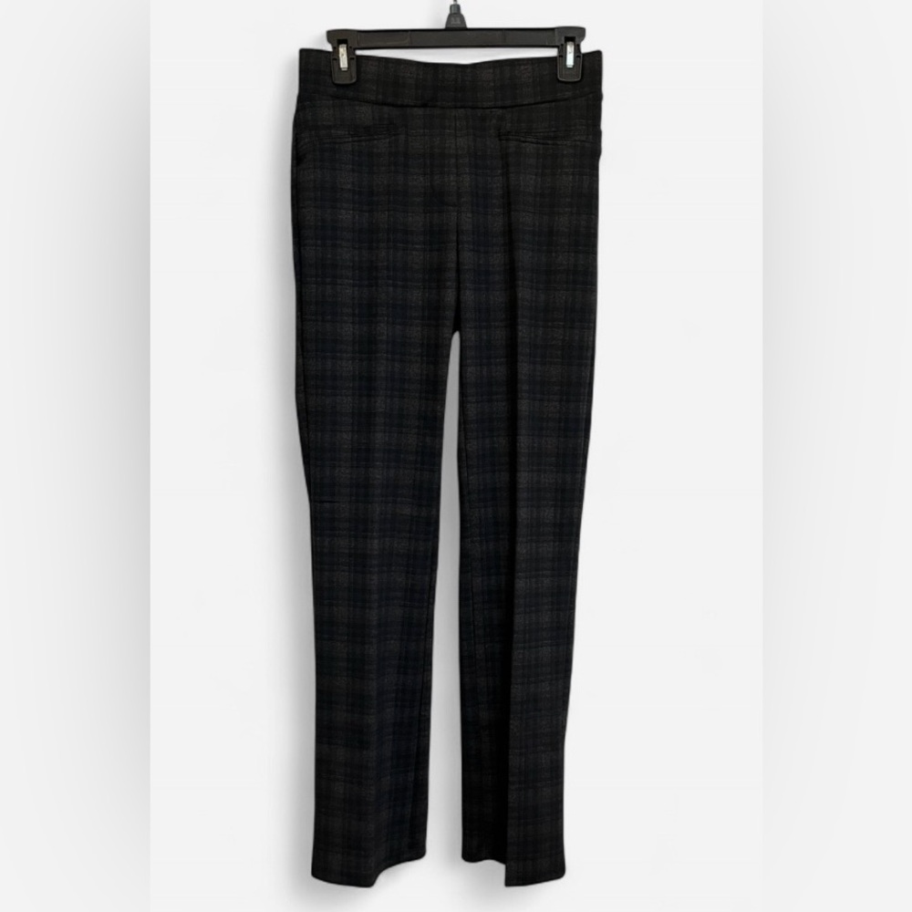 Love Scarlett Preppy Plaid Pants - Black Blue and Gray Size SP NWT